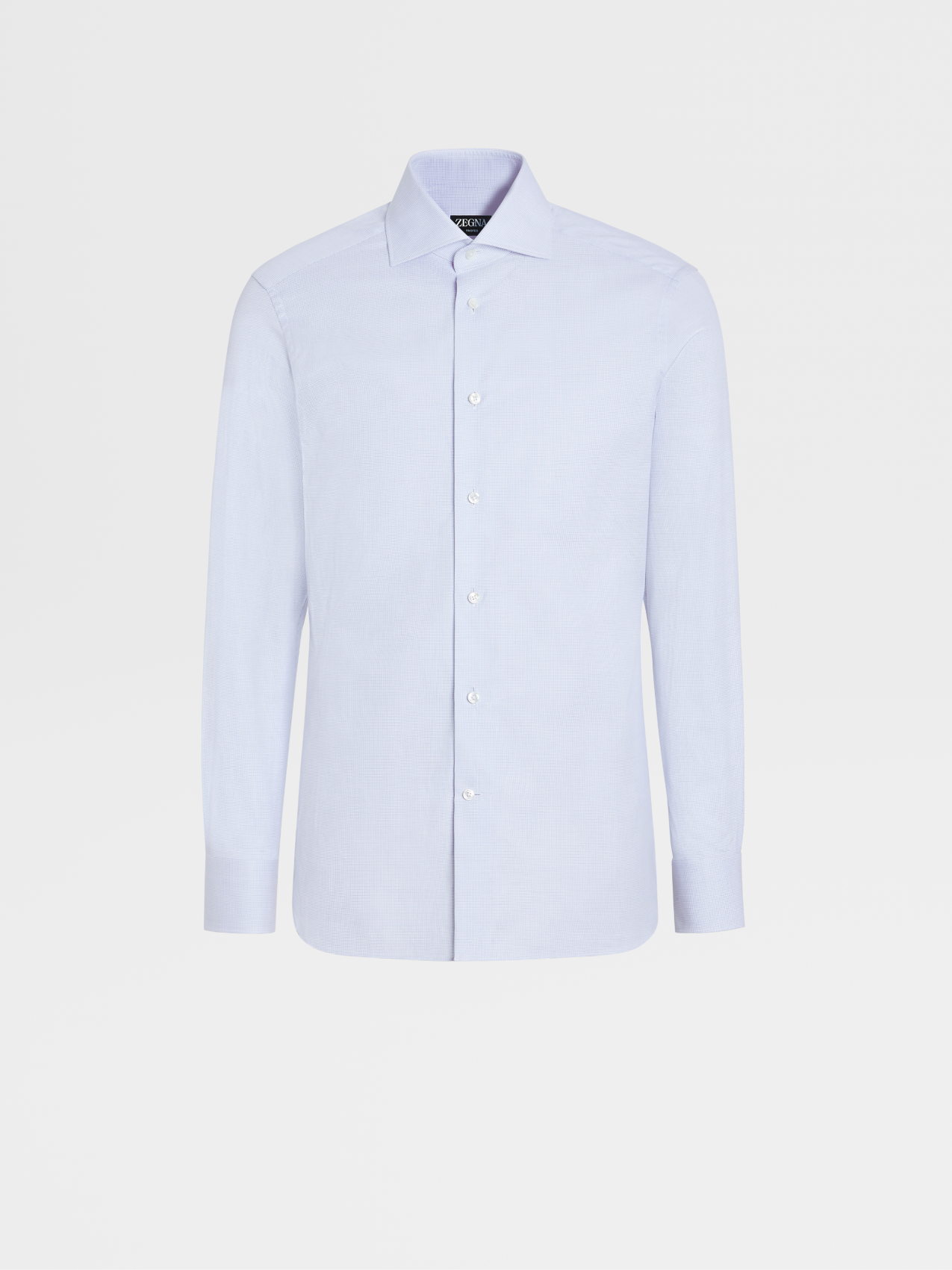 蓝色配白色 Trofeo™ 棉质衬衫
